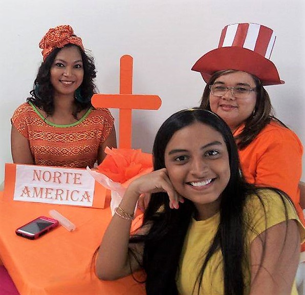  Colombian Women at a Day of Prayer event 