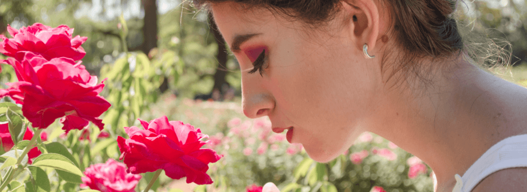 smelling roses, seeing God