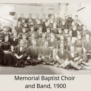 Memeorial Baptist Band and Choir 1900
