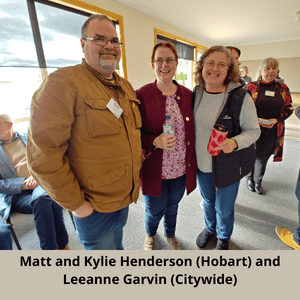 Matt, Kylie and Leeanne, Midyear Assembly 2022