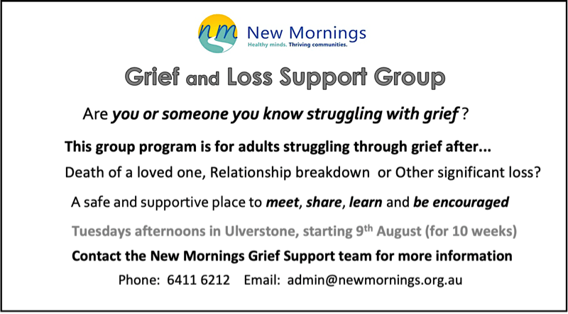 Grief and Loss Support, ReCharge News July 2022