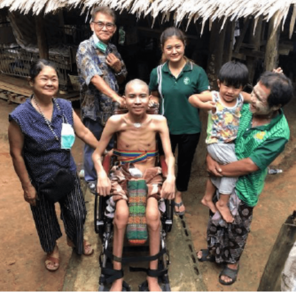 Jit assists a quadriplegic,
ReCharge News August 2022